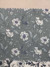 850533 SEVENBERRY® Pelouse De Coton Non Blanchi Pivoine à Fleurs Mélancoliques[Fabrication De Textile] VANCET Sous-photo