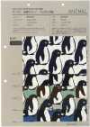 850535 Coton écru Oxford SEVENBERRY® Penguin Country