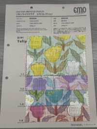 850539 SEVENBERRY® Linen Like Love Collection Emo Tulipe[Fabrication De Textile] VANCET Sous-photo