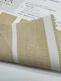 KYC219-D1 Rayures En Fil De Papier Washi En Coton Teint[Fabrication De Textile] Uni Textile(Atelier Komon) Sous-photo