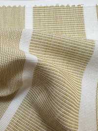 KYC219-D1 Rayures En Fil De Papier Washi En Coton Teint[Fabrication De Textile] Uni Textile(Atelier Komon) Sous-photo