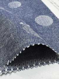 KYC240-58-D9 Salopette Jacquard Fil Teint 30x20, Grande Largeur[Fabrication De Textile] Uni Textile(Atelier Komon) Sous-photo