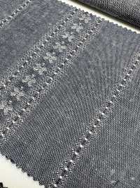 KYC240-58-D10 Salopette Jacquard Fil Teint 30x20, Grande Largeur[Fabrication De Textile] Uni Textile(Atelier Komon) Sous-photo
