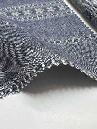 KYC240-58-D10 Salopette Jacquard Fil Teint 30x20, Grande Largeur[Fabrication De Textile] Uni Textile(Atelier Komon) Sous-photo