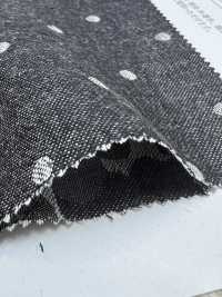 KYC240-58-D12 Salopette Jacquard Fil Teint 30x20, Grande Largeur[Fabrication De Textile] Uni Textile(Atelier Komon) Sous-photo