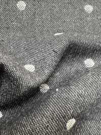 KYC240-58-D12 Salopette Jacquard Fil Teint 30x20, Grande Largeur[Fabrication De Textile] Uni Textile(Atelier Komon) Sous-photo