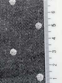 KYC240-58-D12 Salopette Jacquard Fil Teint 30x20, Grande Largeur[Fabrication De Textile] Uni Textile(Atelier Komon) Sous-photo