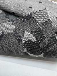 KYC240-58-D2 Salopette Jacquard Fil Teint 30x20, Grande Largeur[Fabrication De Textile] Uni Textile(Atelier Komon) Sous-photo