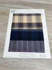 KYC326-D1 T/C Organza Teint En Fil à Carreaux[Fabrication De Textile] Uni Textile(Atelier Komon) Sous-photo