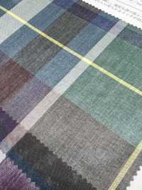 KYC326-D3 T/C Organza Teint En Fil à Carreaux[Fabrication De Textile] Uni Textile(Atelier Komon) Sous-photo