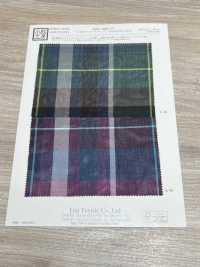 KYC326-D3 T/C Organza Teint En Fil à Carreaux[Fabrication De Textile] Uni Textile(Atelier Komon) Sous-photo