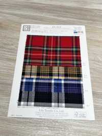 KYC401-W-D1 T/Ry Yarn Dyed Check Fuzzy[Fabrication De Textile] Uni Textile(Atelier Komon) Sous-photo