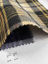 KYC401-W-D2 T/Ry Yarn Dyed Check Fuzzy[Fabrication De Textile] Uni Textile(Atelier Komon) Sous-photo