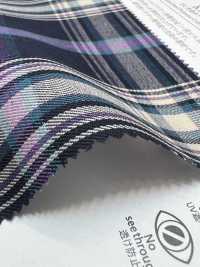 KYC411-D1 Entretien Du Fil Teint à Carreaux Doré T/C[Fabrication De Textile] Uni Textile(Atelier Komon) Sous-photo
