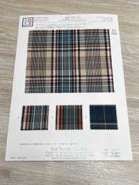 KYC411-D3 Entretien Du Fil Teint à Carreaux Doré T/C[Fabrication De Textile] Uni Textile(Atelier Komon) Sous-photo