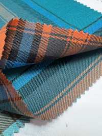 KYC411-D7 Entretien Du Fil Teint à Carreaux Doré T/C[Fabrication De Textile] Uni Textile(Atelier Komon) Sous-photo