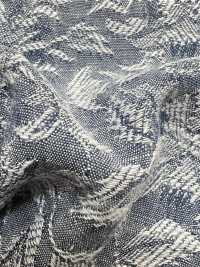 KYC424-W-D1 Coton Rayonne Lin Fil Teint Jacquard[Fabrication De Textile] Uni Textile(Atelier Komon) Sous-photo