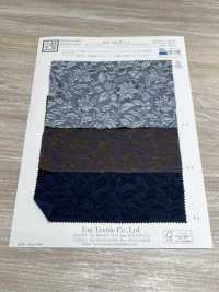 KYC424-W-D1 Coton Rayonne Lin Fil Teint Jacquard[Fabrication De Textile] Uni Textile(Atelier Komon) Sous-photo