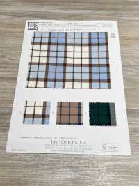 KYC452-D2 Entretien Du Fil Teint à Carreaux Doré T/C[Fabrication De Textile] Uni Textile(Atelier Komon) Sous-photo