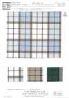 KYC452-D2 Carreaux teintés en fil T/C Gold Care