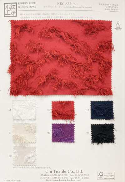 Jacquard duveteux