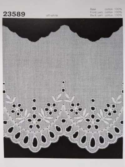 23589 Dentelle en coton