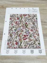 7026-600-3 60 Motifs Floraux En Fil De Gazon[Fabrication De Textile] HOKKOH Sous-photo