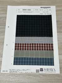 SBW11493 Vérification Du Traitement Du Laveur De Tissu Pour Machine à écrire 50/1[Fabrication De Textile] SHIBAYA Sous-photo