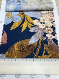 1026-705-1 Loomstate En Lin Avec Fleurs Gravées[Fabrication De Textile] HOKKOH Sous-photo