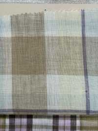 A-5108 100 % Lin, Carreaux Madras[Fabrication De Textile] ARINOBE Sous-photo