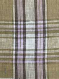 A-5108 100 % Lin, Carreaux Madras[Fabrication De Textile] ARINOBE Sous-photo