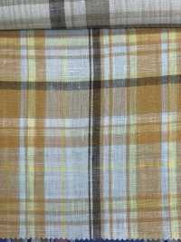 A-5108 100 % Lin, Carreaux Madras[Fabrication De Textile] ARINOBE Sous-photo