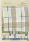 A-5108 100 % Lin, Carreaux Madras