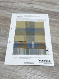 26259 Tartan En Sergé De Coton à Fil Simple OLD SLUB 10[Fabrication De Textile] SUNWELL Sous-photo