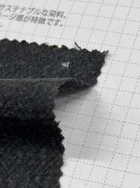 OS2530 Toile CHANVRE/C, Teinture Charbon Et Kaki[Fabrication De Textile] SHIBAYA Sous-photo