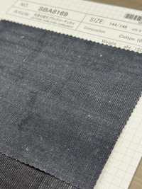 SBA8169 Velours Côtelé Noir Sulfurisé Teint En Fil[Fabrication De Textile] SHIBAYA Sous-photo