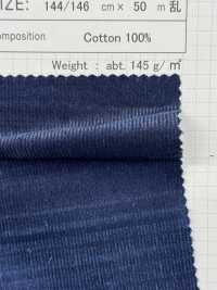 SBA8164 Velours Côtelé Indigo Teint En Fil[Fabrication De Textile] SHIBAYA Sous-photo