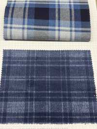 SBA8164 Velours Côtelé Indigo Teint En Fil[Fabrication De Textile] SHIBAYA Sous-photo