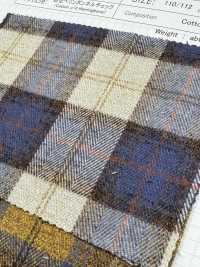 AW1704 Flanelle à Chevrons Torsadés à Carreaux[Fabrication De Textile] SHIBAYA Sous-photo