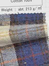 AW1704 Flanelle à Chevrons Torsadés à Carreaux[Fabrication De Textile] SHIBAYA Sous-photo