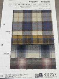 AW1704 Flanelle à Chevrons Torsadés à Carreaux[Fabrication De Textile] SHIBAYA Sous-photo
