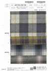 AW1704 Carreaux en flanelle chinée à chevrons torsadée
