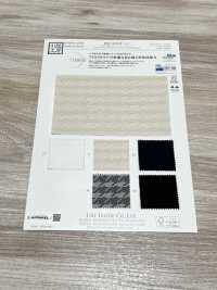 KYC859-W-D1 T/C. Jacquard Extensible Teint En Fil[Fabrication De Textile] Uni Textile(Atelier Komon) Sous-photo
