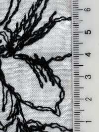 KCL524-D681 Broderie Sur Toile De Lin Rayonne[Fabrication De Textile] Uni Textile(Atelier Komon) Sous-photo