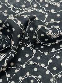 KPL600-DK2-54 60 Broderies Imprimées Sur Gazon[Fabrication De Textile] Uni Textile(Atelier Komon) Sous-photo