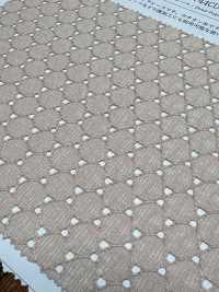 KKF2744CD-D2 Dentelle Rachel En Polyester[Fabrication De Textile] Uni Textile(Atelier Komon) Sous-photo