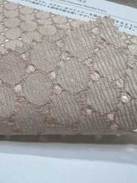 KKF2744CD-D2 Dentelle Rachel En Polyester[Fabrication De Textile] Uni Textile(Atelier Komon) Sous-photo