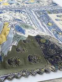 7026-615-6 60 Motifs De Mouchoirs Ondulés En Pelouse[Fabrication De Textile] HOKKOH Sous-photo
