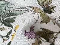 8026-780-1 Fleurs Aquarelles 100 % Lin[Fabrication De Textile] HOKKOH Sous-photo