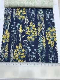 8026-790-1 Lin Loomstate à Rayures Fleuries[Fabrication De Textile] HOKKOH Sous-photo